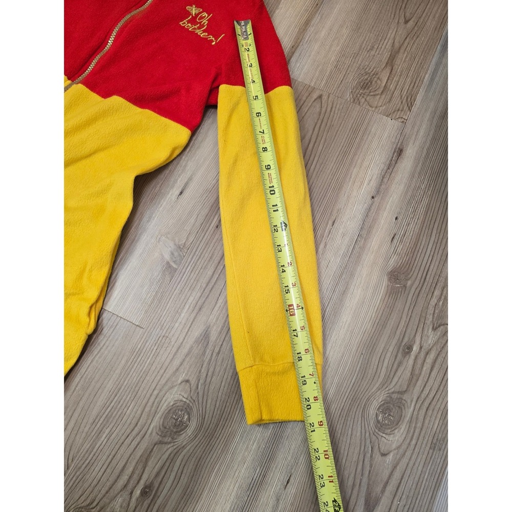 Disney Winnie the Pooh One Piece Pajamas Costume Oh Bother Adult Small - Picture 8 of 9
